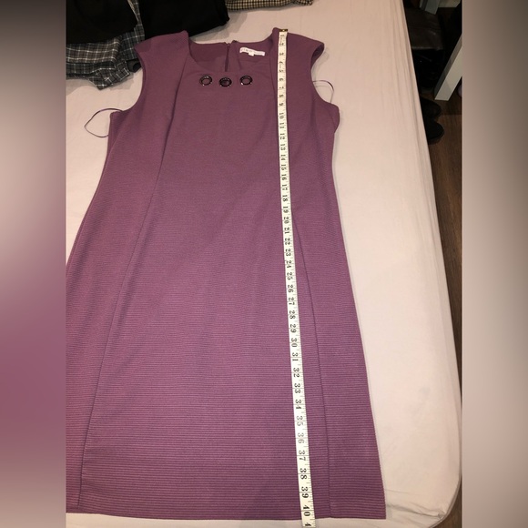 CLEO Orchid Ottoman Sheath Dress SIZE 18 - Picture 8 of 10